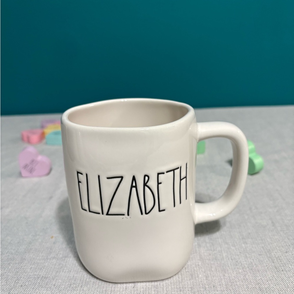 Rae Dunn Elizabeth mug